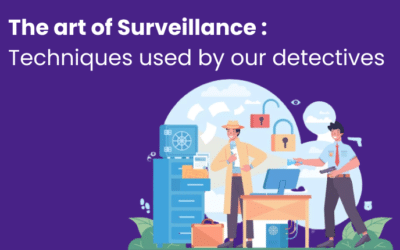 The Art Of Surveillance: Techniques Used By Our Detectives