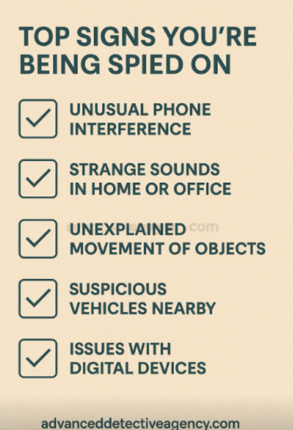 Top Signs You’re Being Spied On