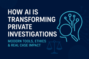 How AI Is Transforming Private Investigations