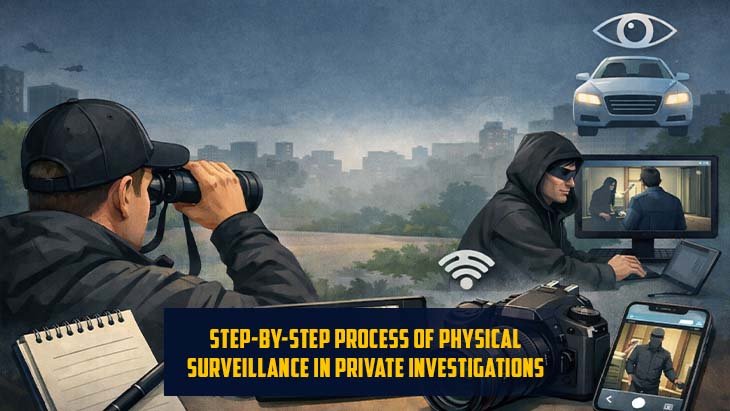 Step-by-Step Process of Physical Surveillance in Private Investigations