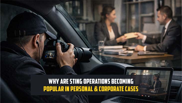 Why Are Sting Operations Becoming Popular in Personal & Corporate Cases