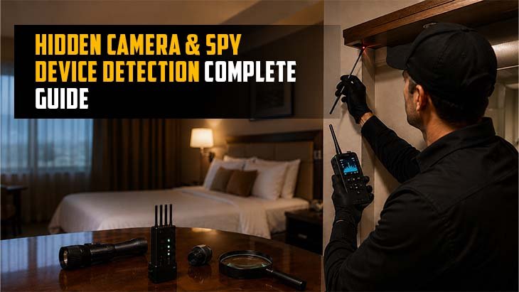 Hidden Camera & Spy Device Detection