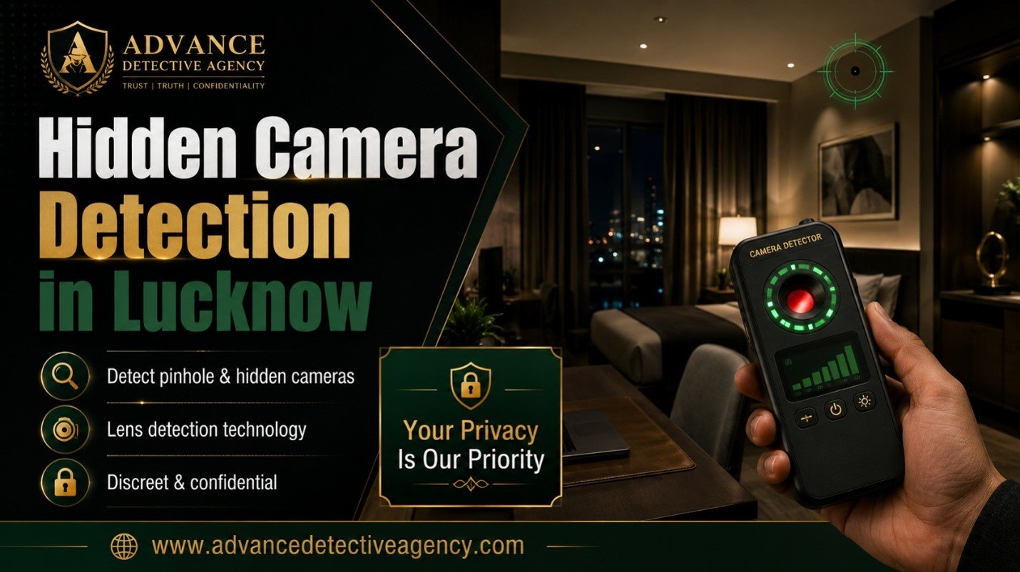 Hidden camera detection in Lucknow