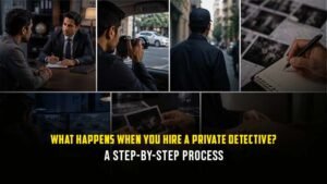 What happens when you hire a private detective? Step-by-step investigation process in India