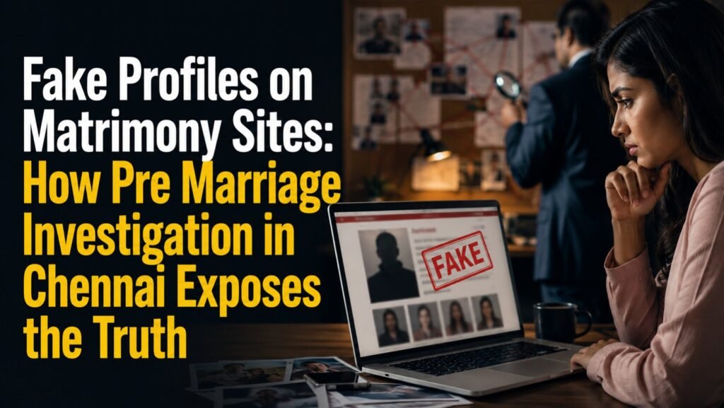 Pre Marriage Investigation in Chennai