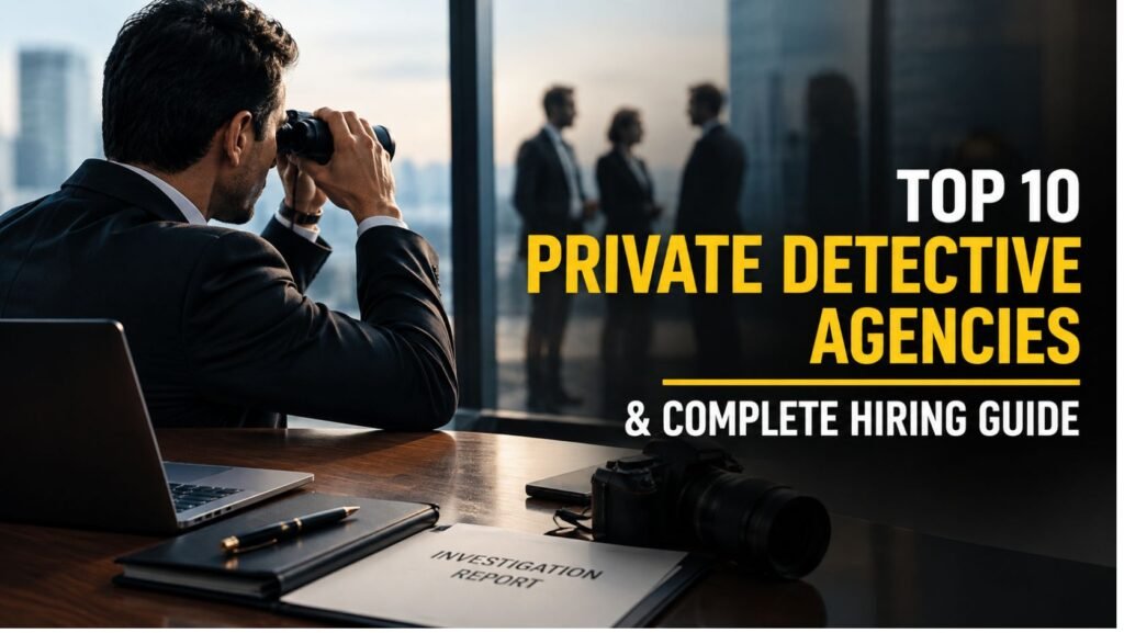 Detective agencies in Delhi providing private investigation services and hiring guidance