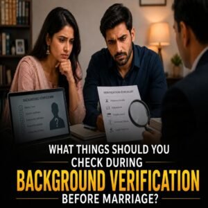 Background Verification Before Marriage