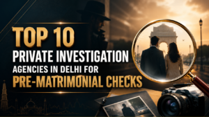 Top 10 Private Investigation Agencies in Delhi for Pre-Matrimonial Checks