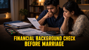 financial background check before marriage